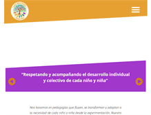 Tablet Screenshot of espaciolosmaitenes.org